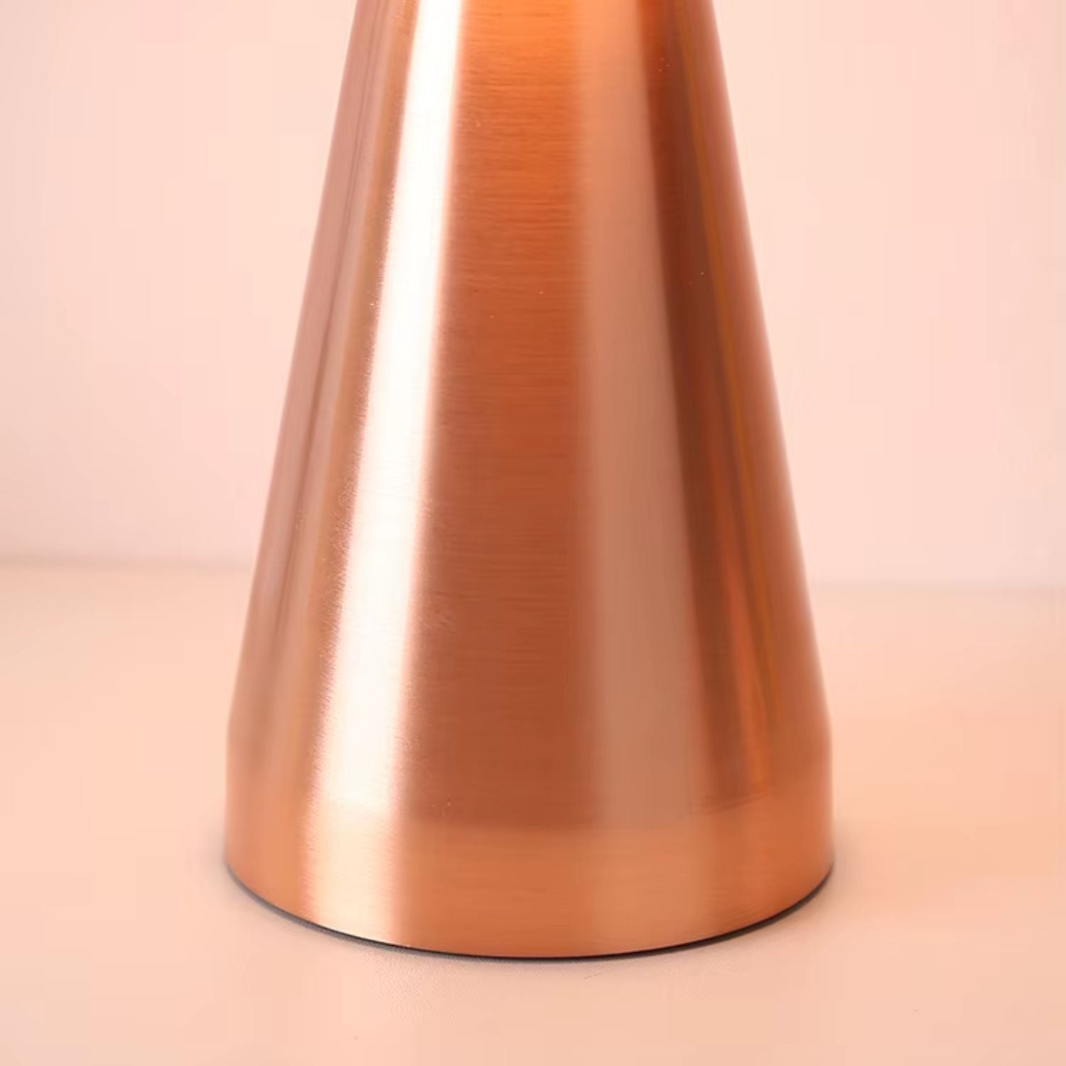 Aurora | ROSE GOLD MODERN RECHARGEABLE LED TABLE LAMP HOME OFFICE LIGHTING