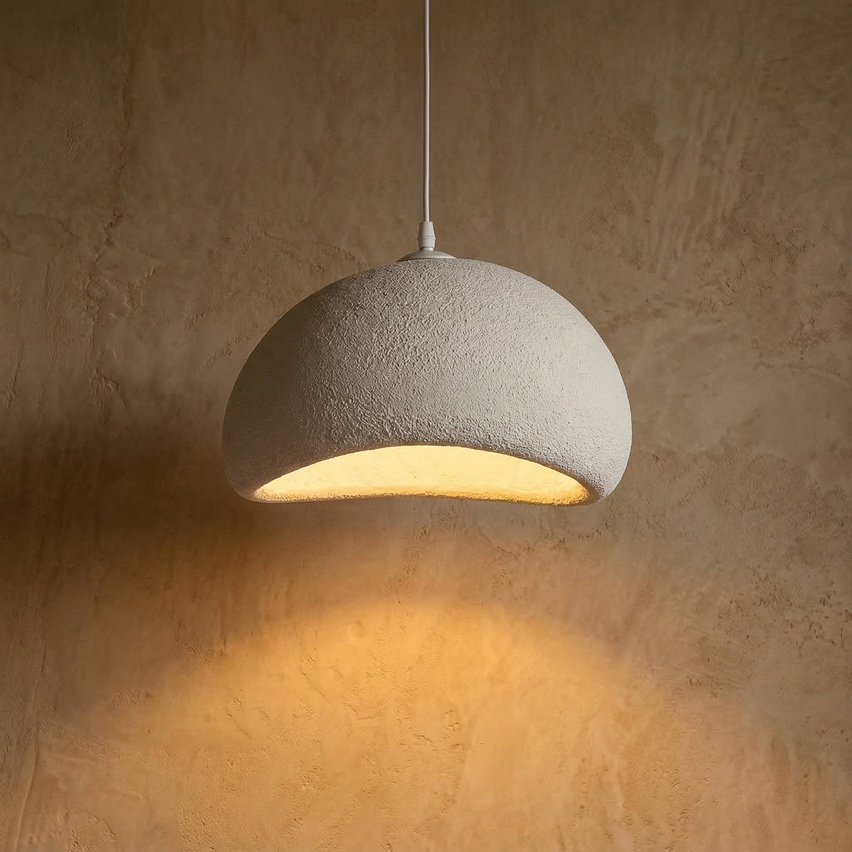 Wabi Sabi | CREAM MINIMALIST CEILING LAMP 60CM LIVING ROOM DINING ROOM LIGHT